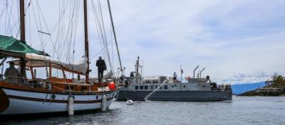 Lasqueti Yacht Club Sail Past June 2019