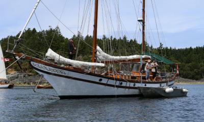 Lasqueti Yacht Club Sail Past June 2019