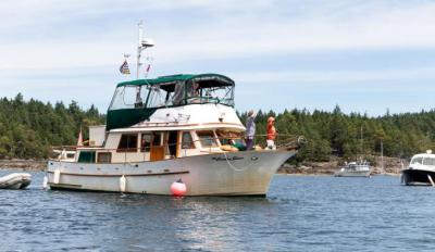 Lasqueti Yacht Club Sail Past June 2019