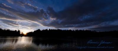 Johnson Lagoon @ sunset