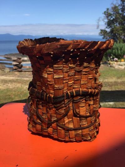 Cedar Utensil Basket