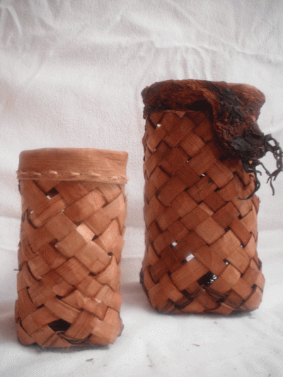 Diagonal Plait Baskets