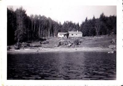 Laing House at Mud Bay, about 1954