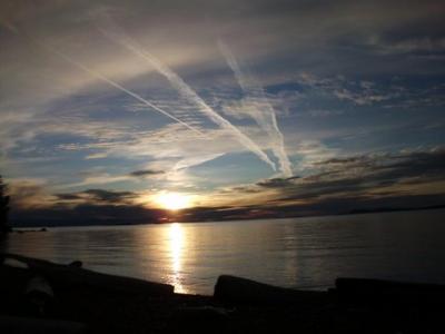 Beach sunset