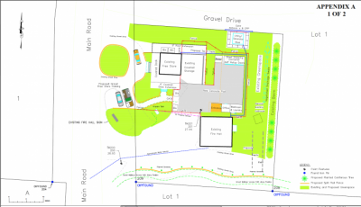 Plans for the upgrades to the free store and recycling centre