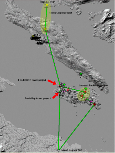 LIAS Wireless System Map