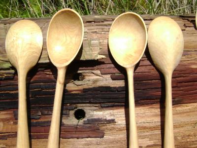 Salad Spoon - detail