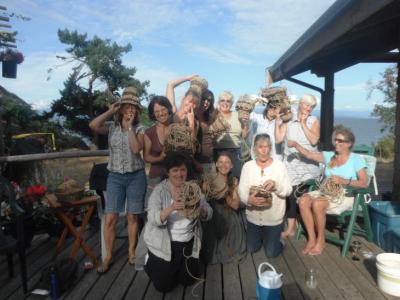 Seagrass Basket Workshop Summer 2011