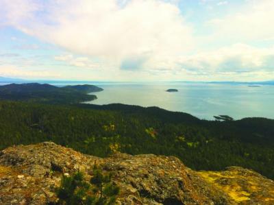 Mt Trematon - view from the top