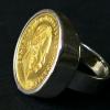 Antique Gold Coin Ring