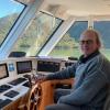 Wayne sailing in New Zeland