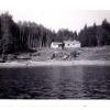 Laing House at Mud Bay, about 1954