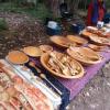 wooden bowls and spoons at the Saturday market!